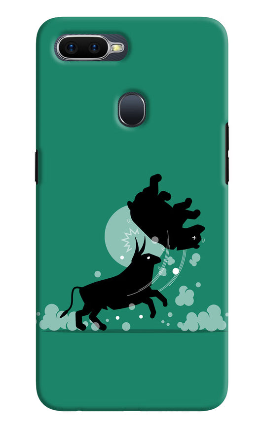 Bull Conqueror Oppo F9/F9 Pro Hard Case Back Cover by Casekaro