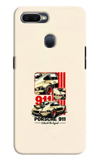 Classic Porsche 911 Oppo F9/F9 Pro Hard Case Back Cover by Casekaro