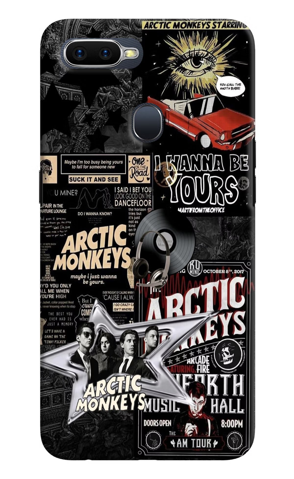 Arctic Monkeys Oppo F9/F9 Pro Hard Case Back Cover by Casekaro