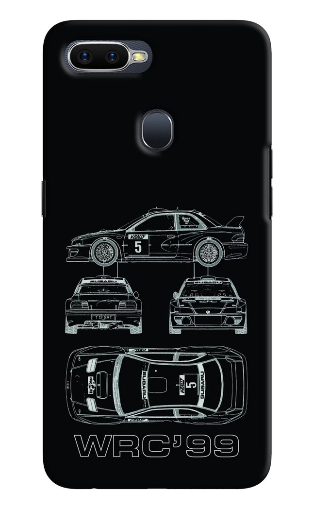 WRC'99 Oppo F9/F9 Pro Hard Case Back Cover by Casekaro