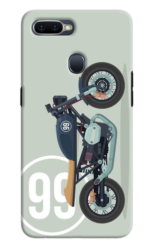 Classic Cafe Racer 99 Oppo F9/F9 Pro Hard Case Back Cover by Casekaro