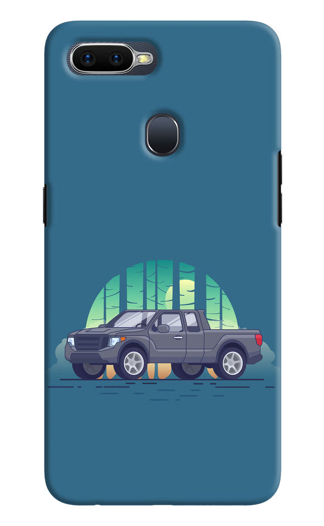 Retro Garage Vibe Oppo F9/F9 Pro Hard Case Back Cover by Casekaro