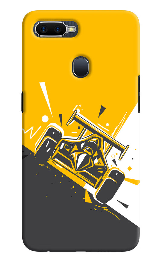 Track King Oppo F9/F9 Pro Hard Case Back Cover by Casekaro