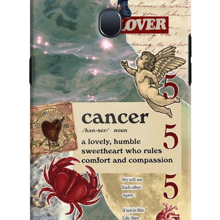 Cancer Zodiac Oppo F9/F9 Pro Hard Case Back Cover by Casekaro