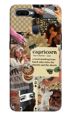 Capricorn Zodiac Oppo F9/F9 Pro Hard Case Back Cover by Casekaro
