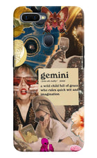 Gemini Zodiac Oppo F9/F9 Pro Hard Case Back Cover by Casekaro
