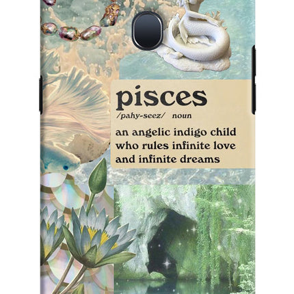Pisces Zodiac Oppo F9/F9 Pro Hard Case Back Cover by Casekaro