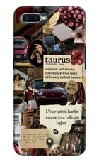 Taurus Zodiac Oppo F9/F9 Pro Hard Case Back Cover by Casekaro