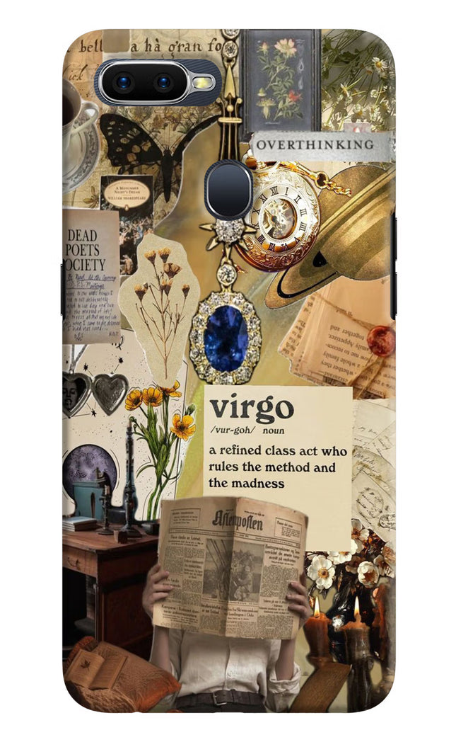 Virgo Zodiac Oppo F9/F9 Pro Hard Case Back Cover by Casekaro