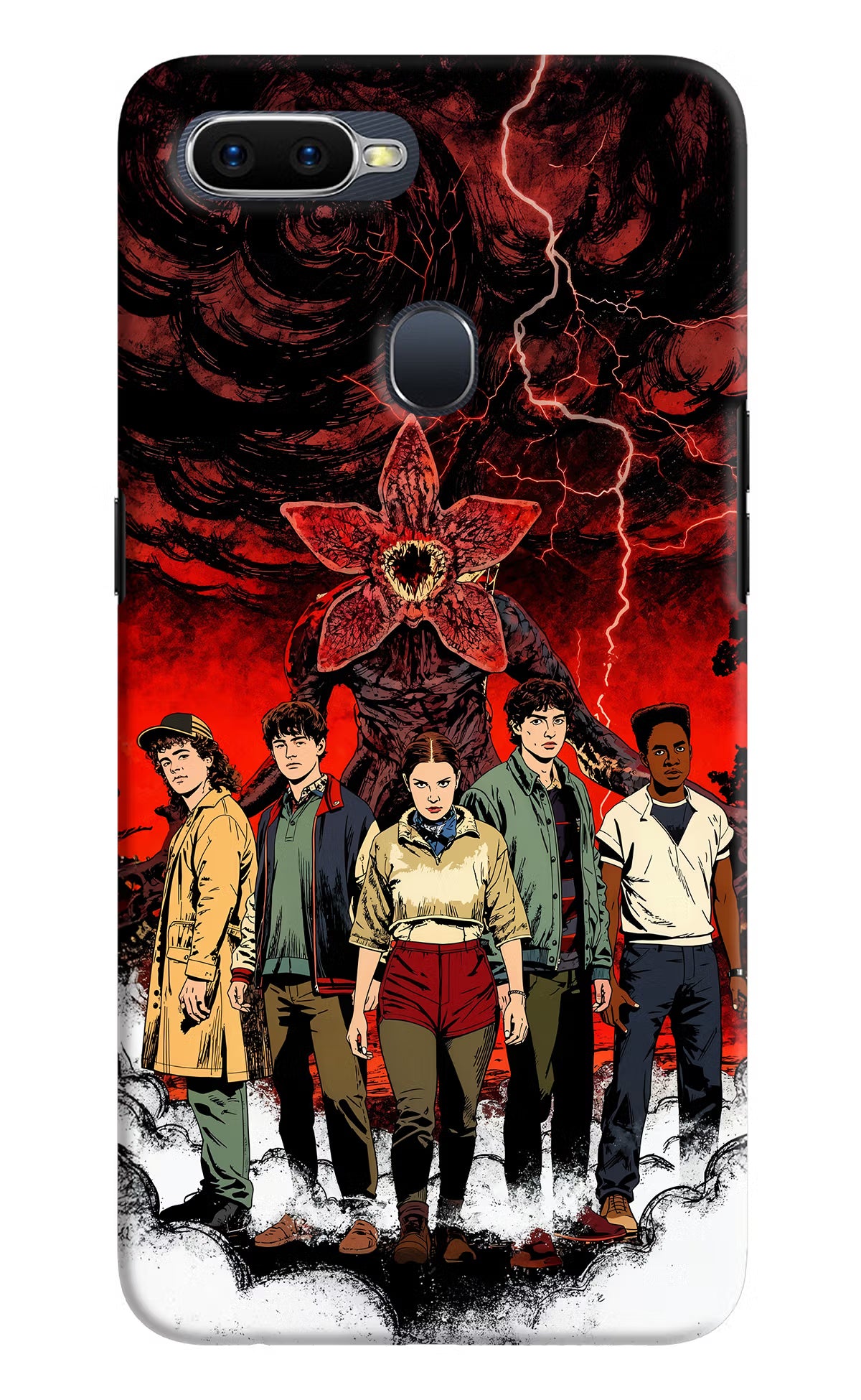 Ordinary Things Characters Oppo F9/F9 Pro Hard Case Back Cover by Casekaro