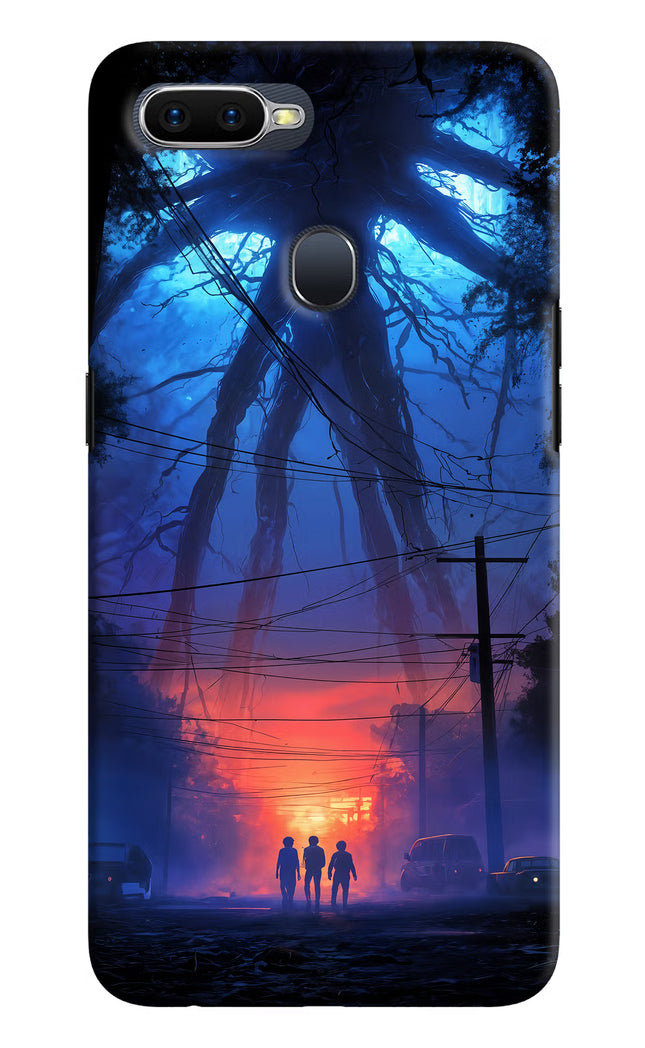 Ordinary Things Shadow Oppo F9/F9 Pro Hard Case Back Cover by Casekaro