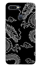 Twin Dragons Oppo F9/F9 Pro Hard Case Back Cover by Casekaro