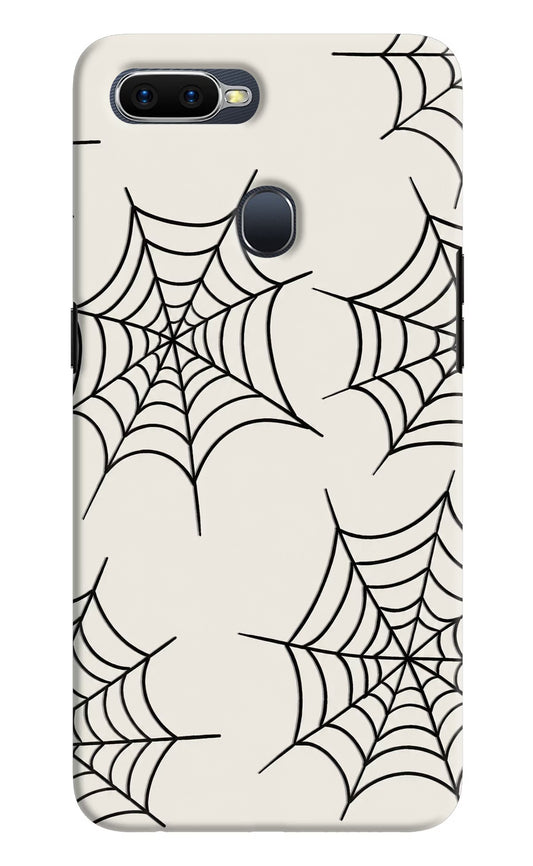 Spider Web Oppo F9/F9 Pro Hard Case Back Cover by Casekaro
