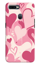 Hearty case Oppo F9/F9 Pro Hard Case Back Cover by Casekaro