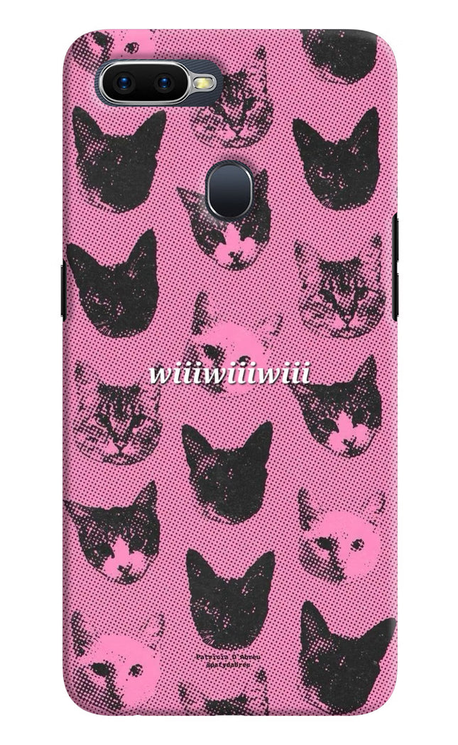 Pink Cats Oppo F9/F9 Pro Hard Case Back Cover by Casekaro