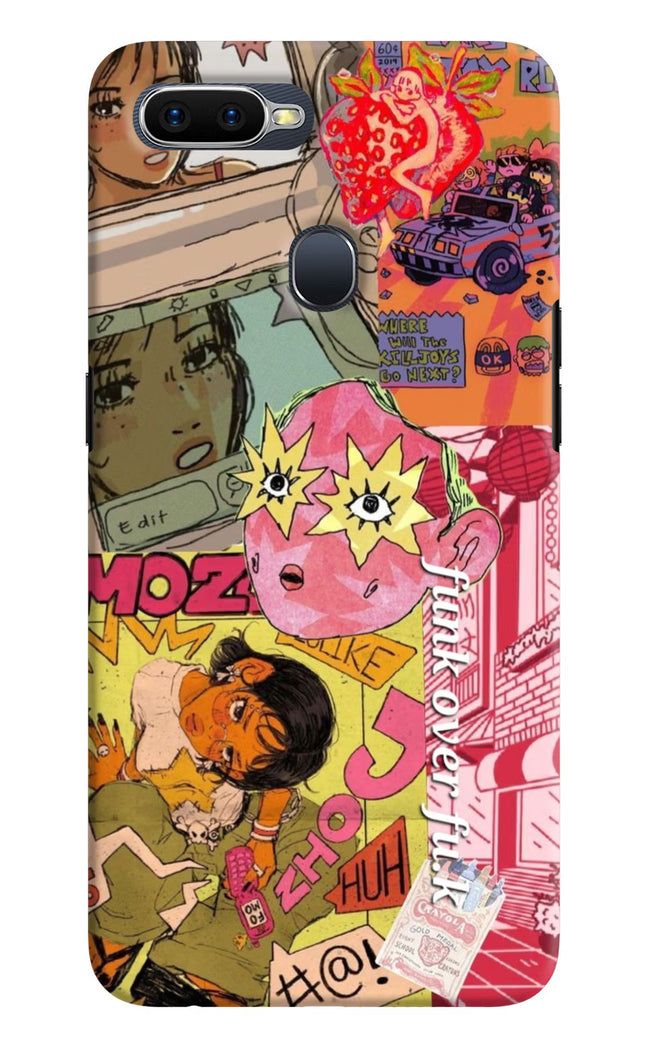Funkover Oppo F9/F9 Pro Hard Case Back Cover by Casekaro