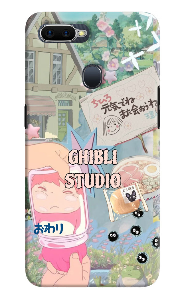 Studio Ghibli Oppo F9/F9 Pro Hard Case Back Cover by Casekaro