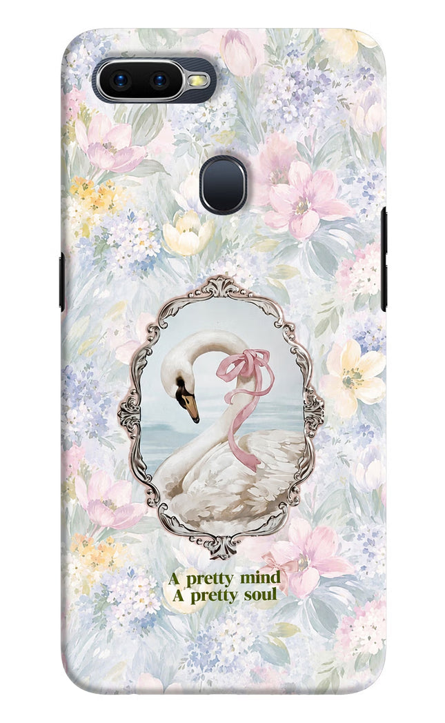 Pretty Mind Pretty Soul Oppo F9/F9 Pro Hard Case Back Cover by Casekaro