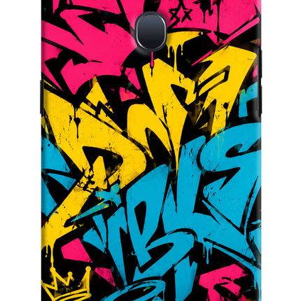 Graffiti Vibe Oppo F9/F9 Pro Hard Case Back Cover by Casekaro