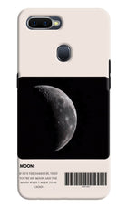 Moon Phase Oppo F9/F9 Pro Hard Case Back Cover by Casekaro