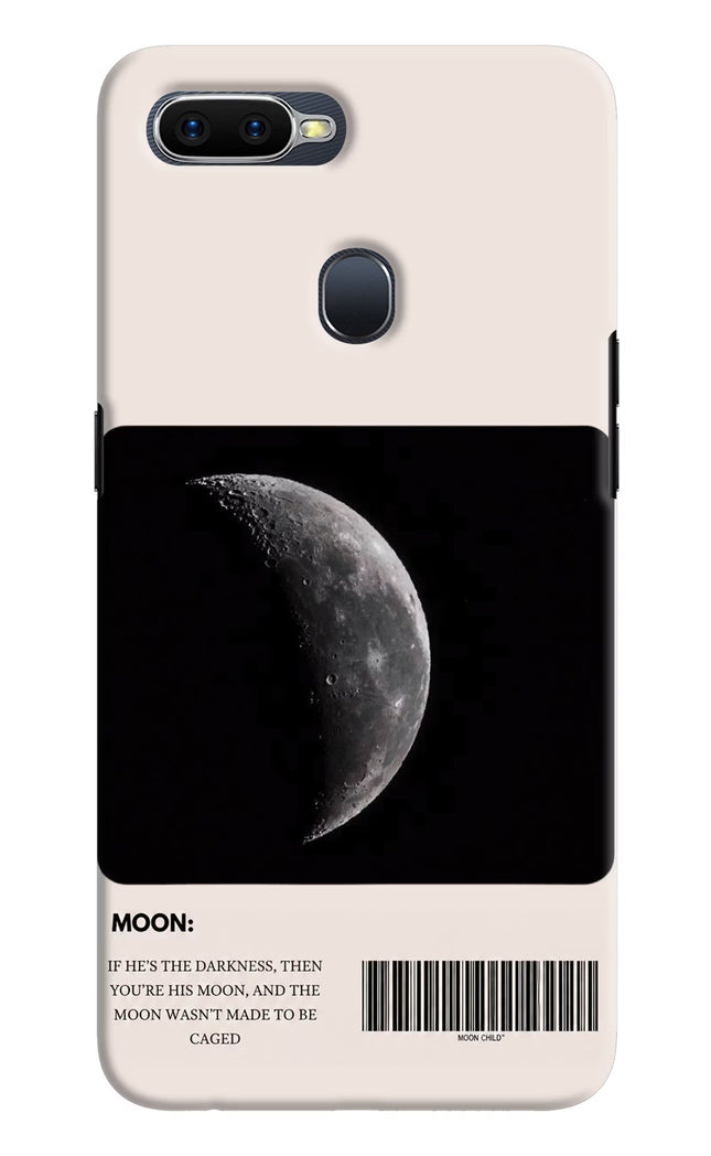 Moon Phase Oppo F9/F9 Pro Hard Case Back Cover by Casekaro