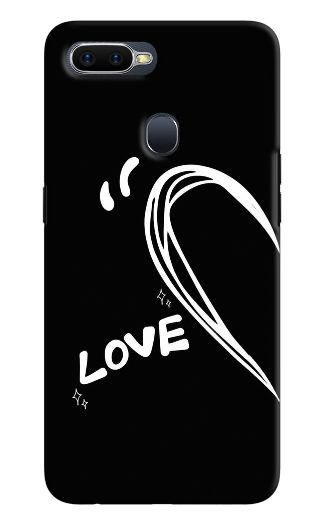 Love Line Oppo F9/F9 Pro Hard Case Back Cover by Casekaro