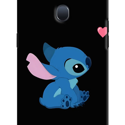 Stitch Crush Oppo F9/F9 Pro Hard Case Back Cover by Casekaro
