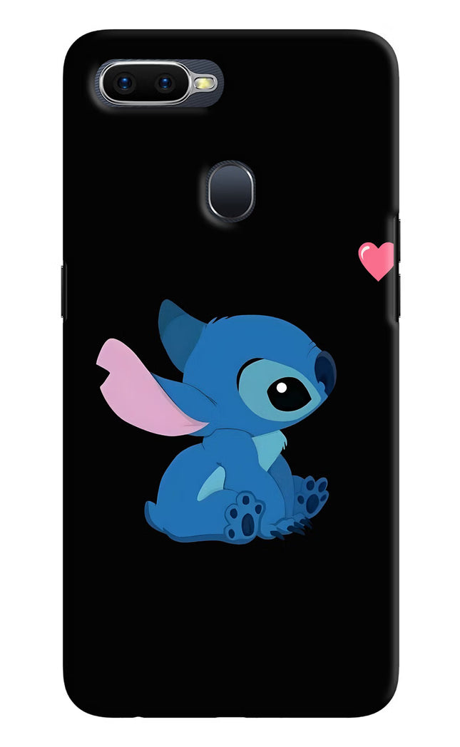 Stitch Crush Oppo F9/F9 Pro Hard Case Back Cover by Casekaro