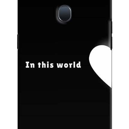 This World Oppo F9/F9 Pro Hard Case Back Cover by Casekaro
