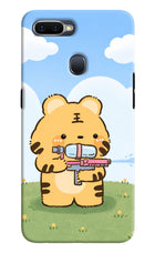 Tiger Treat Oppo F9/F9 Pro Hard Case Back Cover by Casekaro