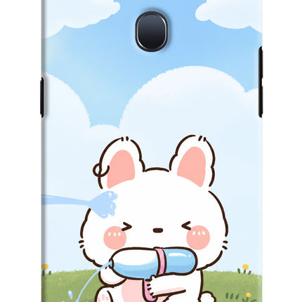 Bunny Treat Oppo F9/F9 Pro Hard Case Back Cover by Casekaro