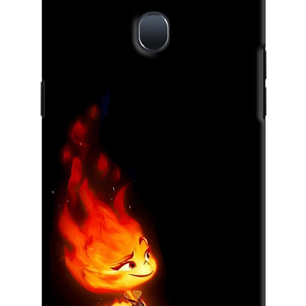 Ember Flame Oppo F9/F9 Pro Hard Case Back Cover by Casekaro