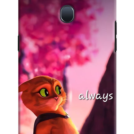 Always Cat Oppo F9/F9 Pro Hard Case Back Cover by Casekaro