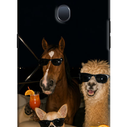 Party Squad Oppo F9/F9 Pro Hard Case Back Cover by Casekaro