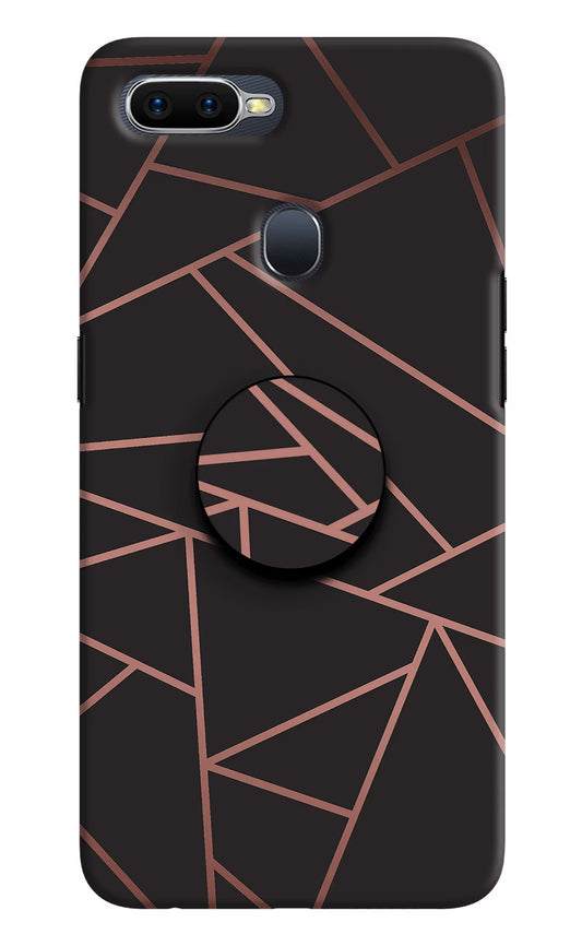 Geometric Pattern Oppo F9/F9 Pro Pop Case by Casekaro