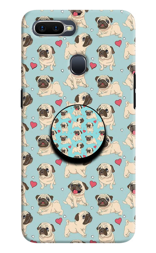 Pug Dog Oppo F9/F9 Pro Pop Case by Casekaro