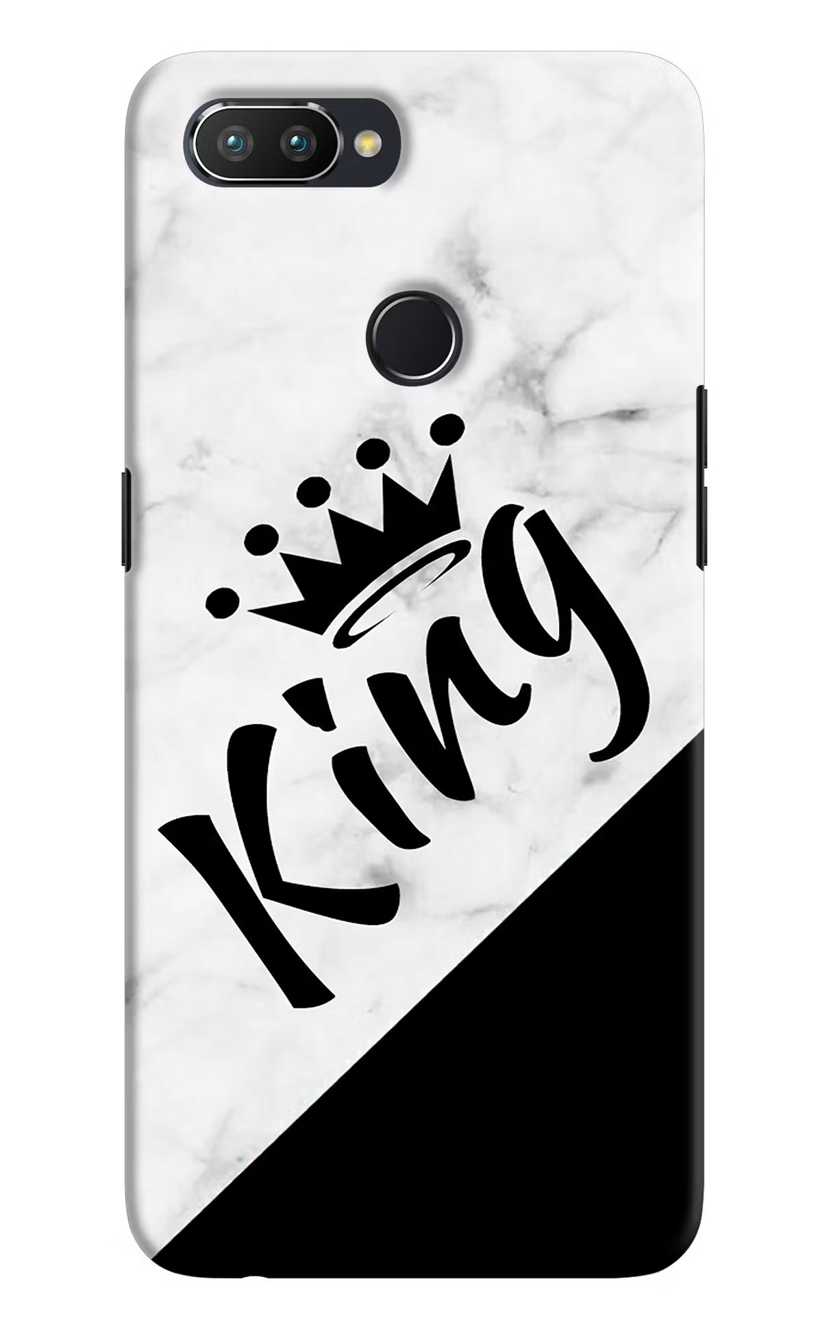 King Realme 2 Pro Hard Case Back Cover by Casekaro