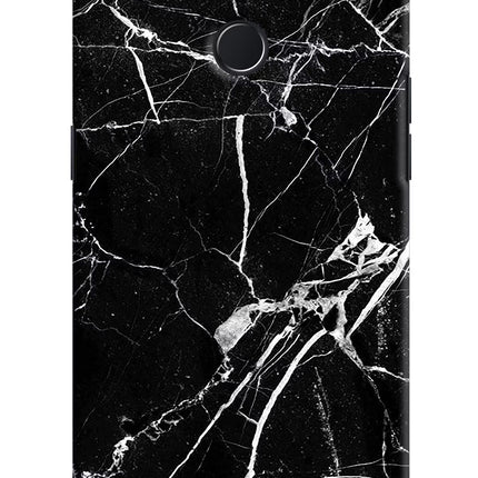 Black Marble Pattern Realme 2 Pro Hard Case Back Cover by Casekaro
