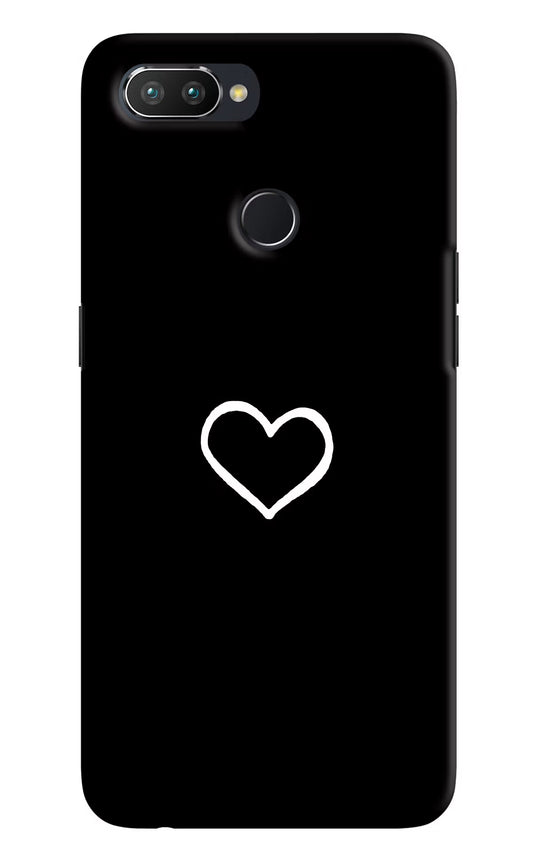 Heart Realme 2 Pro Hard Case Back Cover by Casekaro