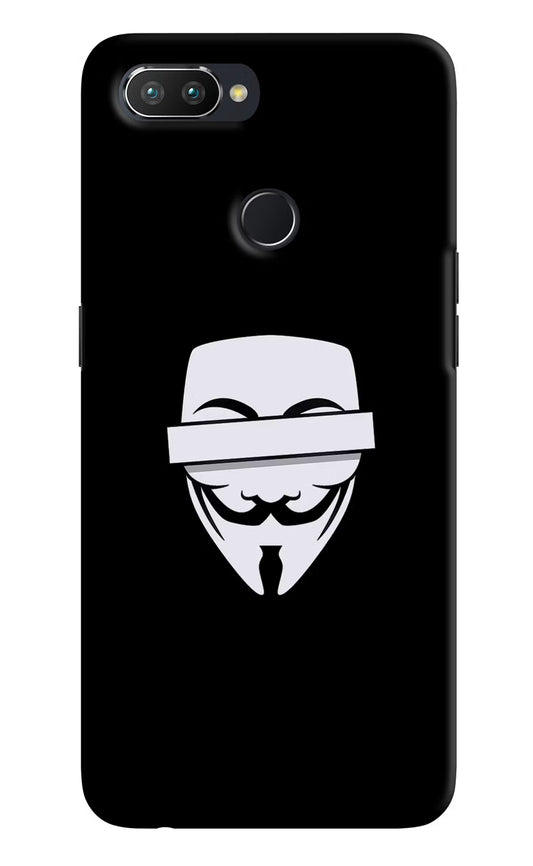 Anonymous Face Realme 2 Pro Hard Case Back Cover by Casekaro