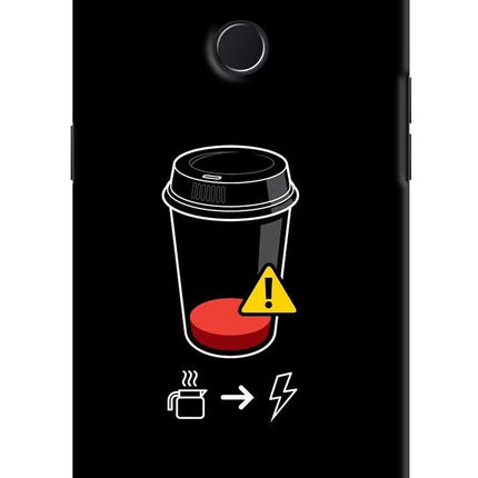 Coffee Realme 2 Pro Hard Case Back Cover by Casekaro