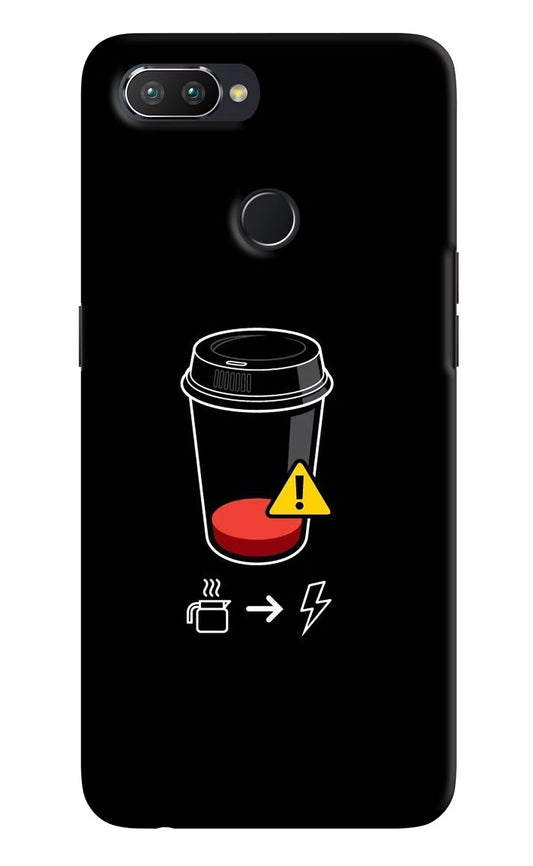 Coffee Realme 2 Pro Hard Case Back Cover by Casekaro