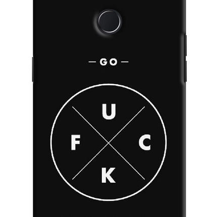Go Fuck Yourself Realme 2 Pro Hard Case Back Cover by Casekaro