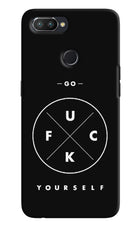 Go Fuck Yourself Realme 2 Pro Hard Case Back Cover by Casekaro