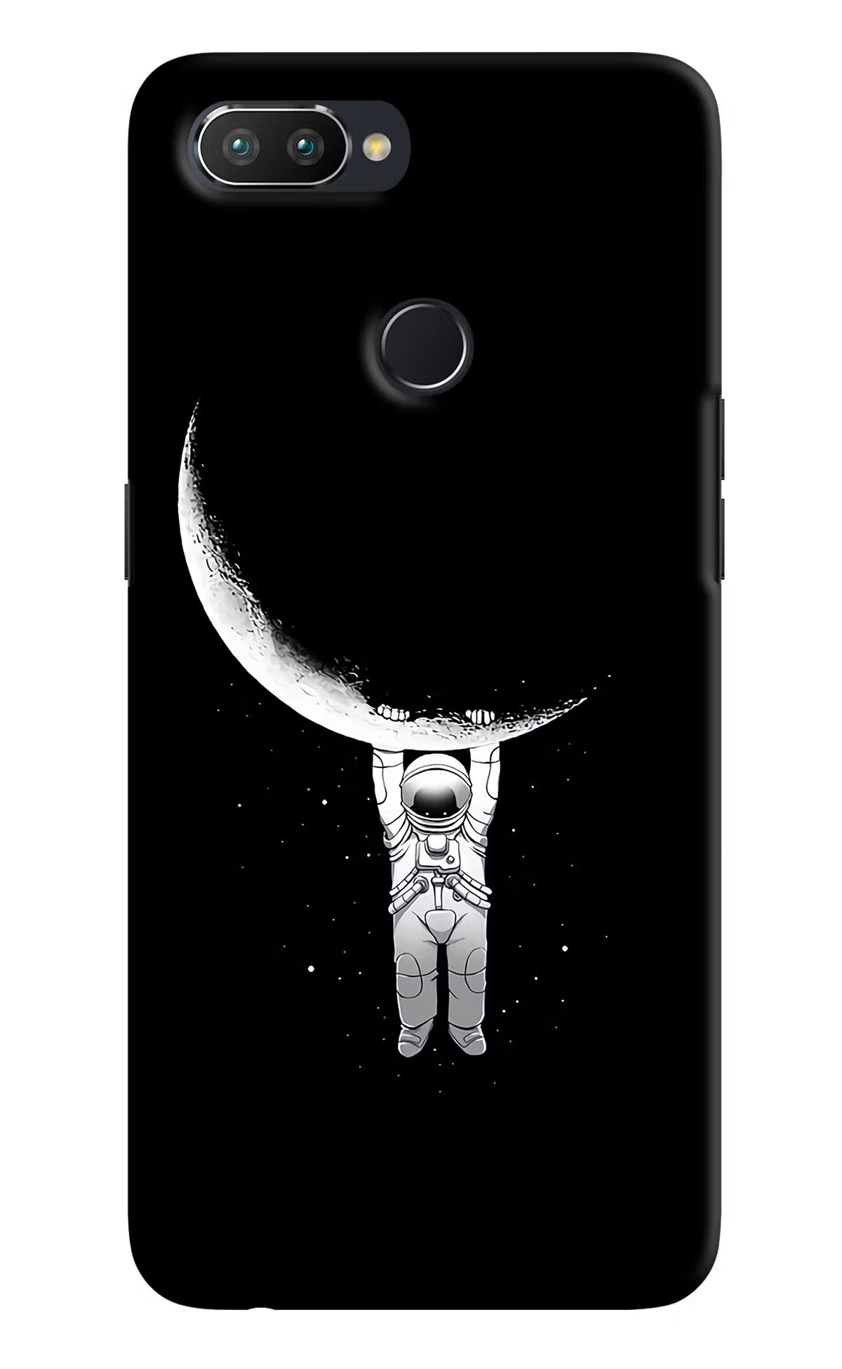 Moon Space Realme 2 Pro Hard Case Back Cover by Casekaro