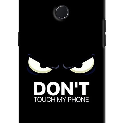 Don'T Touch My Phone Realme 2 Pro Hard Case Back Cover by Casekaro