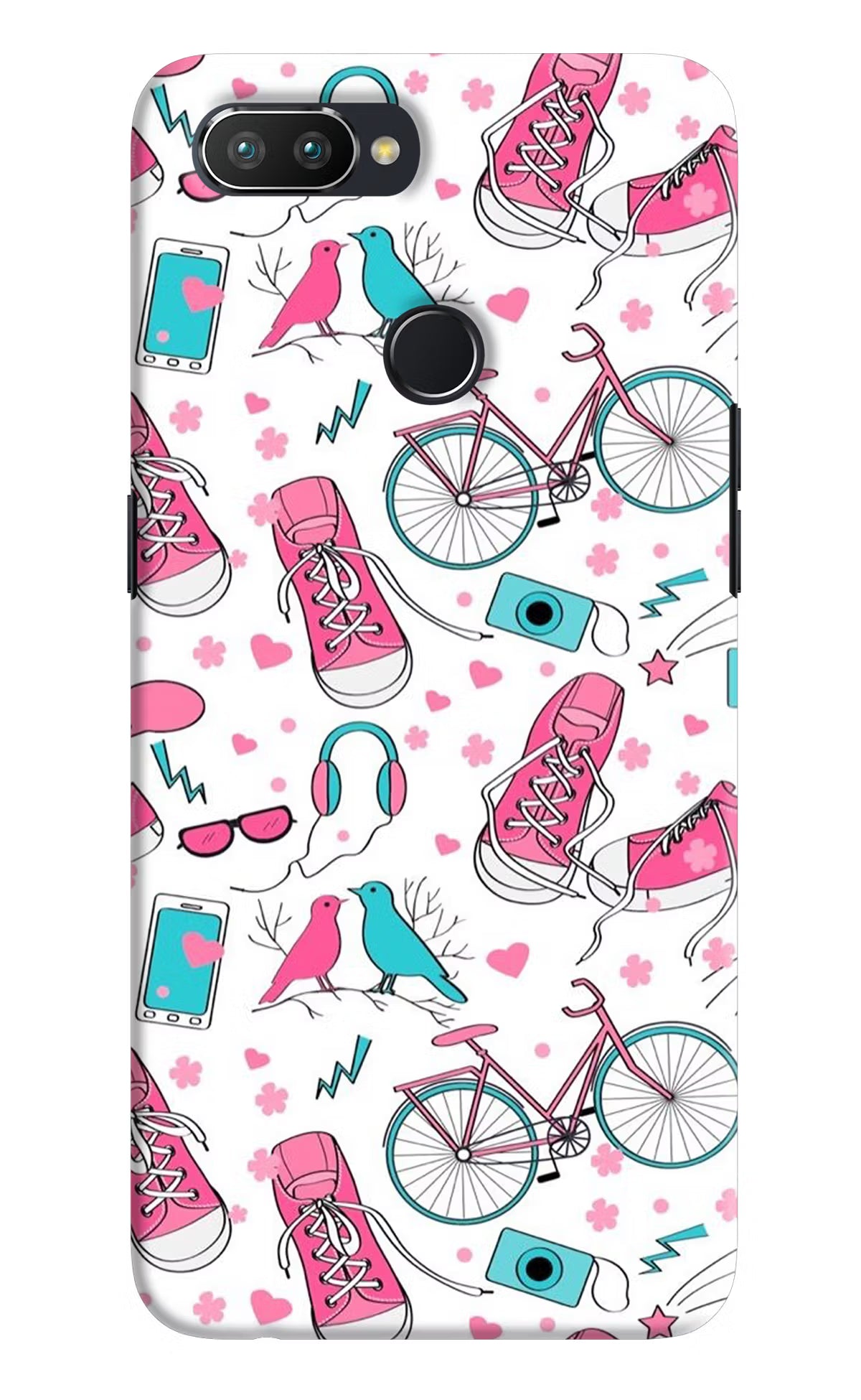 Artwork Realme 2 Pro Hard Case Back Cover by Casekaro