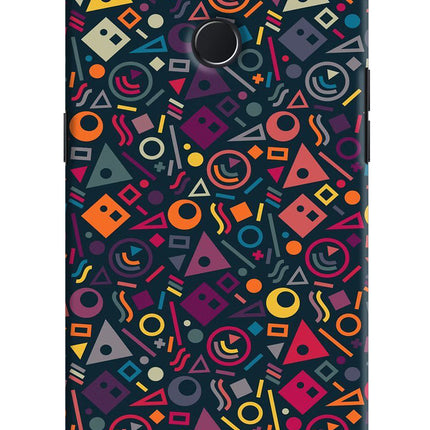 Geometric Abstract Realme 2 Pro Hard Case Back Cover by Casekaro
