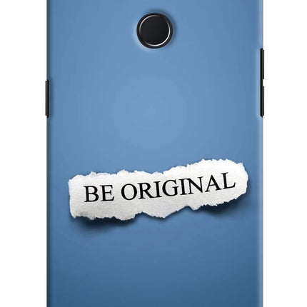 Be Original Realme 2 Pro Hard Case Back Cover by Casekaro