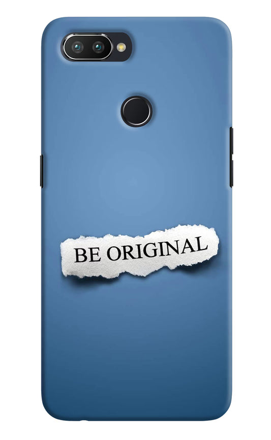 Be Original Realme 2 Pro Hard Case Back Cover by Casekaro